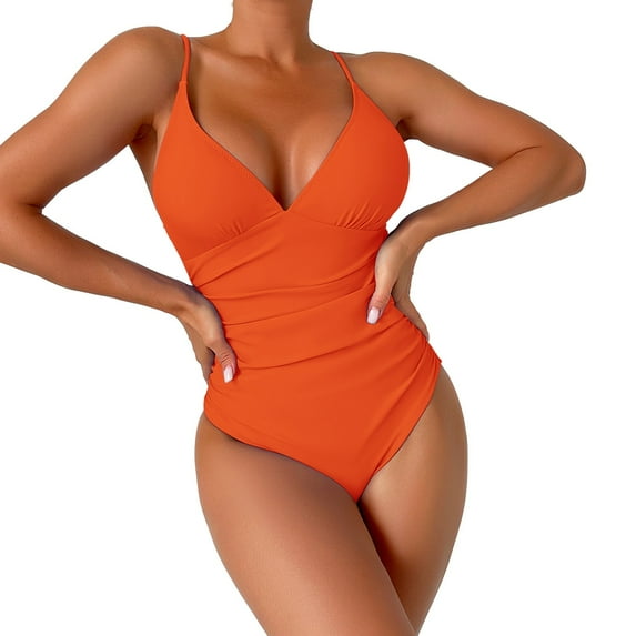 Cathalem Womens Swimsuits Plus Size One Piece One Piece Swimsuit for Women Bathing Suits Swimwear(,M)
