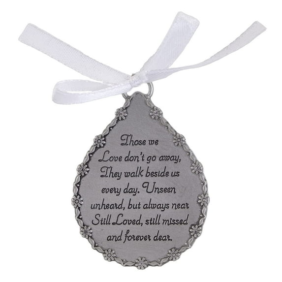 Cathedral Art CO521 Tear-Shaped Memorial Ornament, 2-3/4-Inch