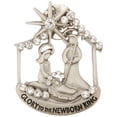 thumbnail image 1 of Cathedral Art CP812 Nativity Decorative Pin, 1-3/4-Inch, 1 of 4