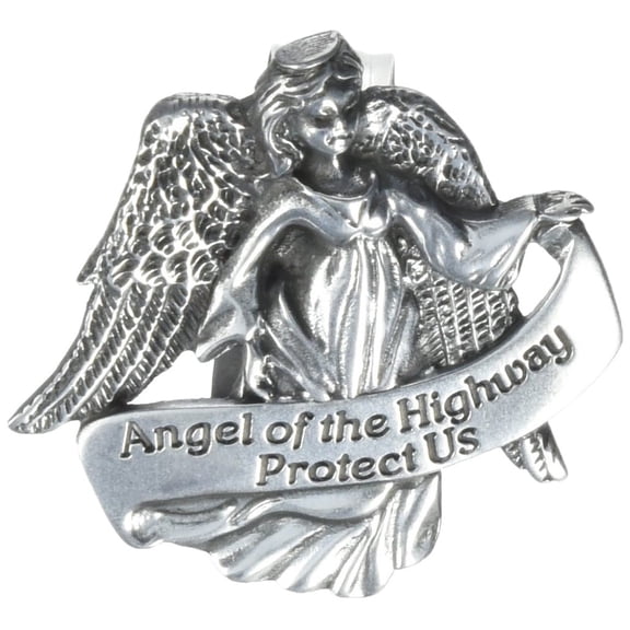 Cathedral Art Angel of the Highway Visor Clip 2-3/8-Inch Faith-Based Car Accessory