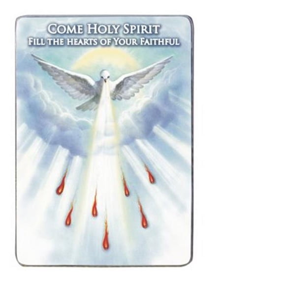 Cathedral Art MP409 4.5 in. Holy Spirit Plaque