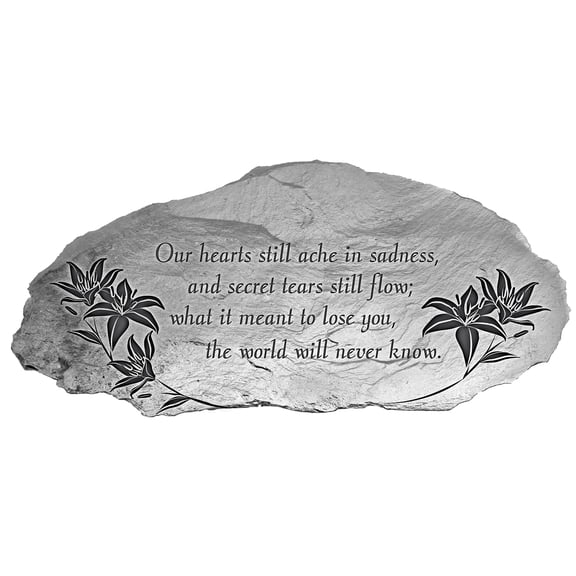 Cathedral Art Memorial Garden Stone Inspirational Keepsake for Loved Ones or Pets