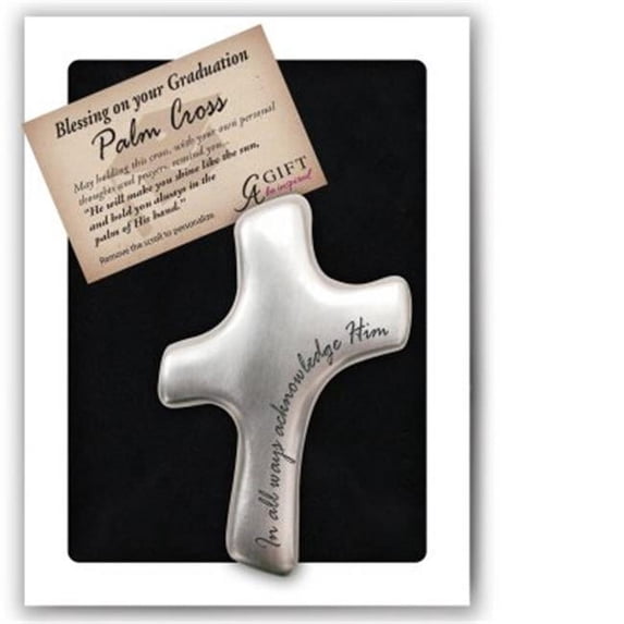 Cathedral Art PC115 In All Ways Acknowledge Him Graduation Palm Cross