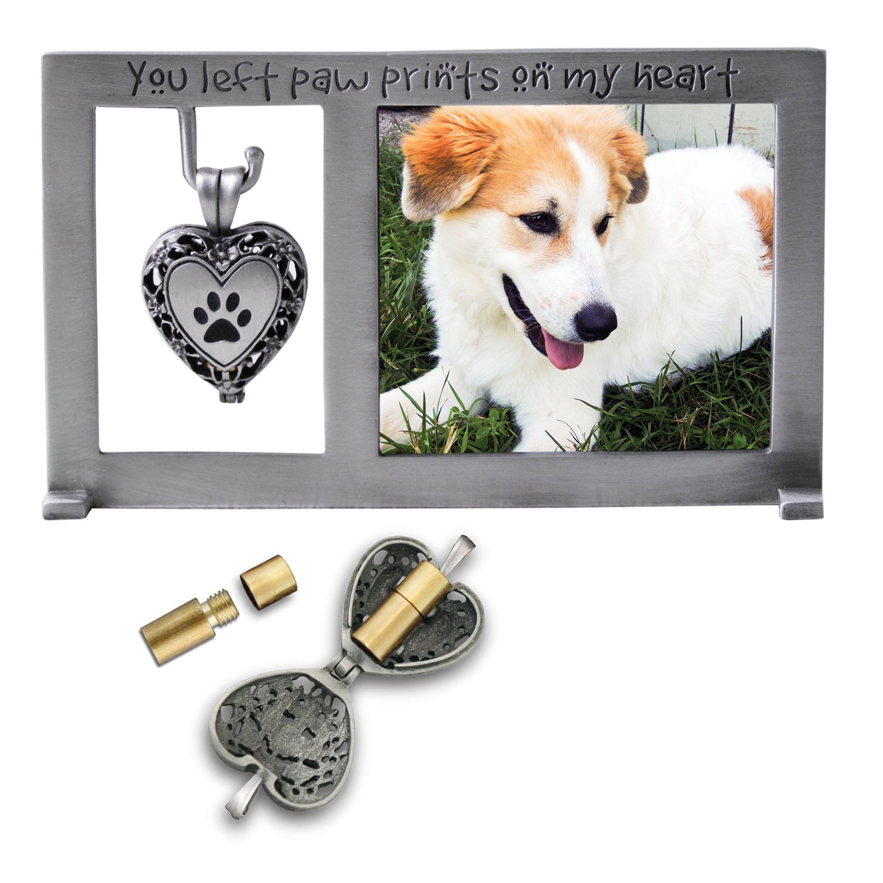 Cathedral Art PF404 Pet Memorial Frame with Vial for Ashes, 5-1/4 by 3 ...