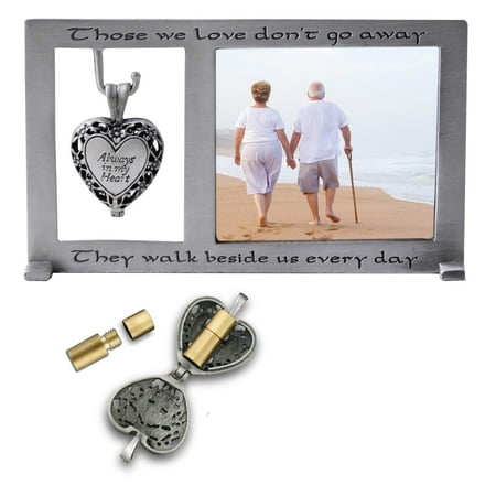 Cathedral Art PF405 Memorial Frame with Vial for Ashes, 5-1/4 by 3-Inch