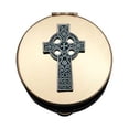 thumbnail image 1 of Cathedral Art PS143 0.5 x 2.87 in. Celtic Cross Pyx, Gold, 1 of 1