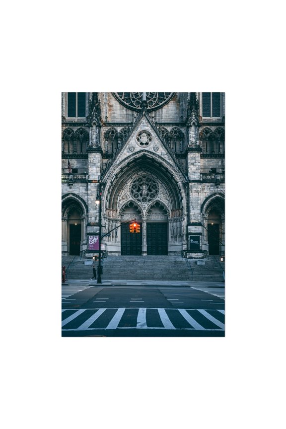 Cathedral Church of St. John the Divine 01 - Manhattan New York Photography Architecture Gothic City Street Photography Unframed Wall Art Print 4 x 6 inches