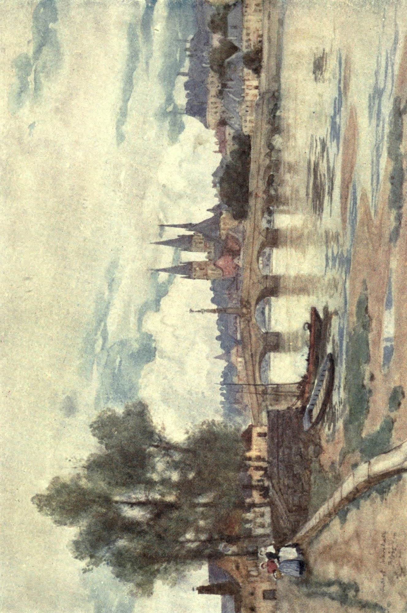 Cathedral Cities of France 1907 Blois Canvas Art - Herbert Marshall (24 x 36)