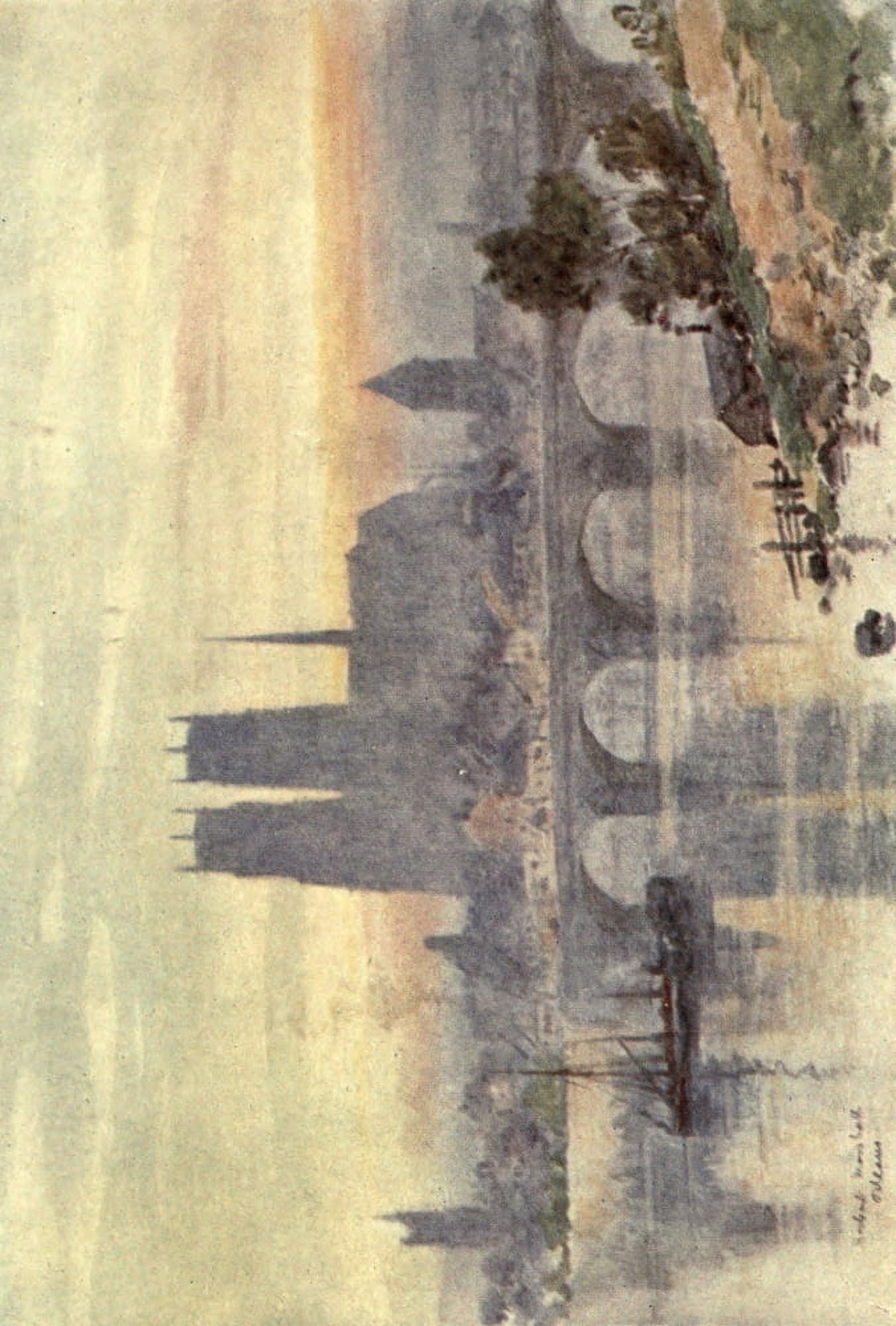 Cathedral Cities of France 1907 Orlans Canvas Art - Herbert Marshall (18 x 24)