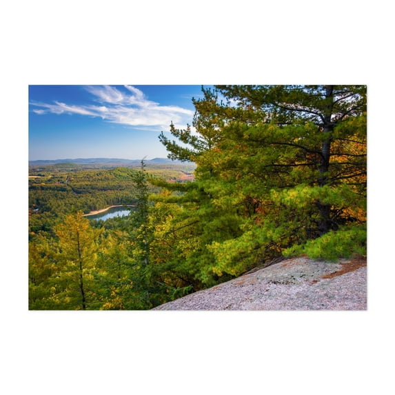 Cathedral Ledge 01 - Conway New Hampshire Photography Unframed Wall Art Print 8 x 12 inches