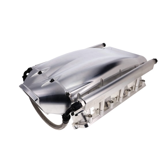 Cathedral Port Billet Aluminum Low-Rise Intake Manifold for GM LS - Natural