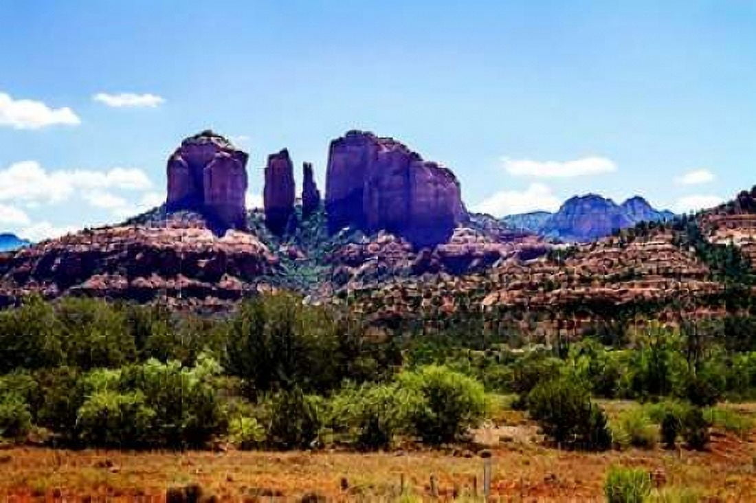 Cathedral Rock I Canvas Art - Alan Hausenflock (20 x 28)