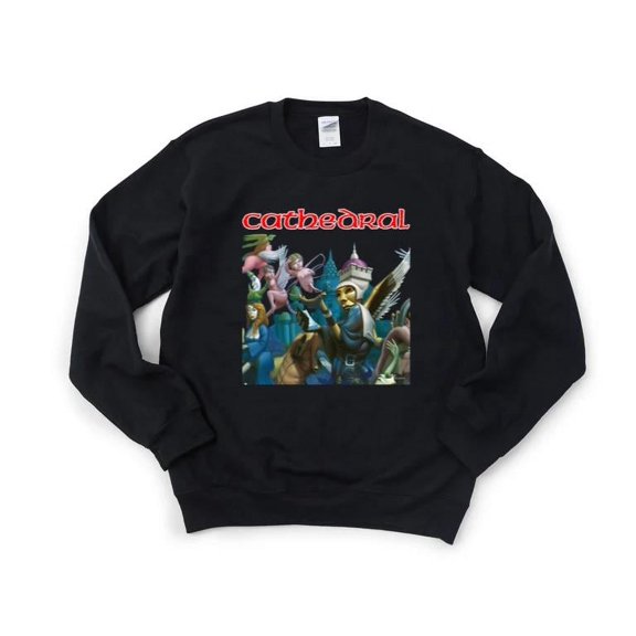 Cathedral The Ethereal Mirror Vintage Retro Doom Metal Music Band UK Lee SweatShirt Unisex, up to 5XL