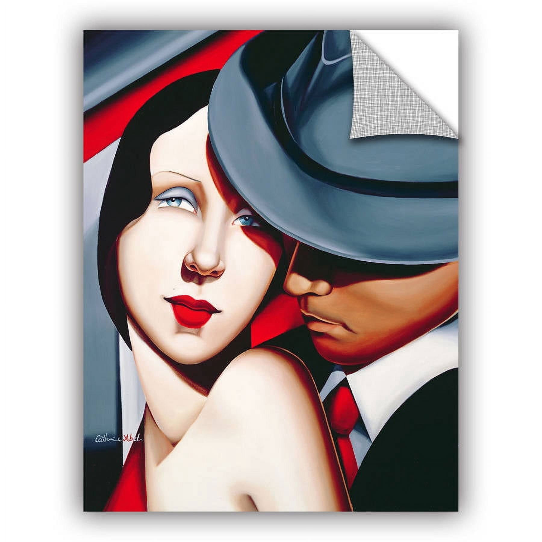 Catherine Abel "Adam And Eve, Gangster Study" Removable Wall Art