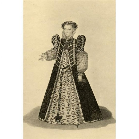 Catherine De Medici 1519-1589 Born Caterina Maria Romola De Medici. Queen Poster Print, 12 x 18