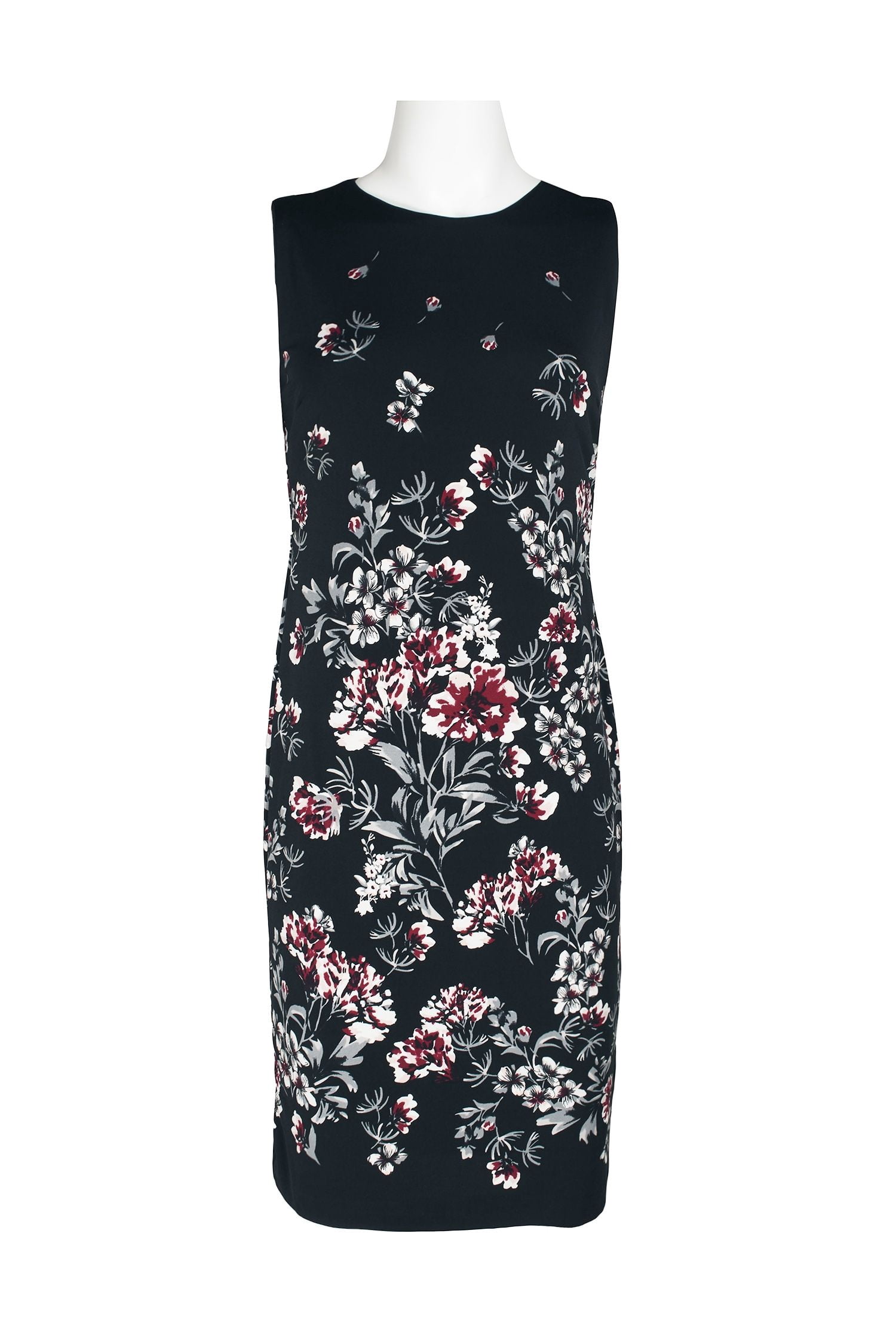 LAISHEN Women's Floral Print Maxi Dress - V Neck Sleeveless, Back Tie, High Split, Summer Beach Party Long Dress