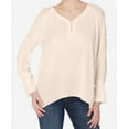 thumbnail image 1 of CATHERINE MALANDRINO $78 NEW 20865 Split-Sleeve Blouse Womens Top L, 1 of 4