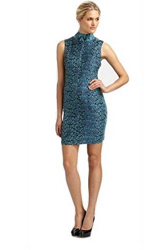 Silk Georgette Sleeveless Dress, Indian Arrow, 0