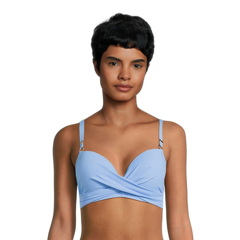 Catherine Malandrino Women's Twist Bikini Top, Sizes S-XL