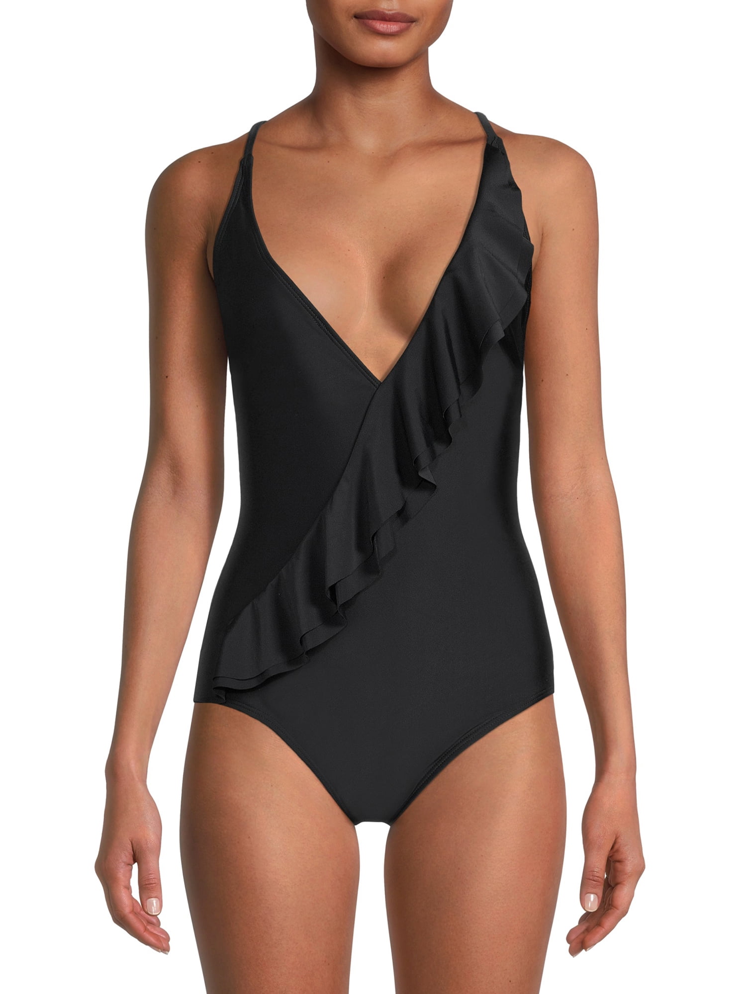 Catherine Malandrino Womens One Piece Swim Suit