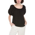 thumbnail image 1 of Catherine Malandrino womens  Puckered Top, xs, Black, 1 of 3