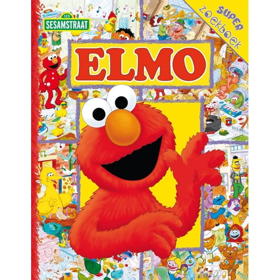Catherine McCafferty,Brooke Zimmerman,Art Mawhinn Elmo's super zoekboek (Sesamstraa (Hardcover)