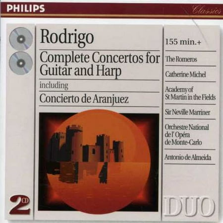 Catherine Michel - Complete Concertos for Guitar & Harp - Classical - CD
