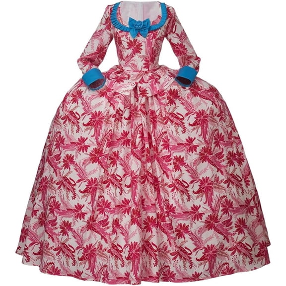 Catherine Rococo Dress French Court Rococo Colonial Dress Marie Antoinette Ball Gown