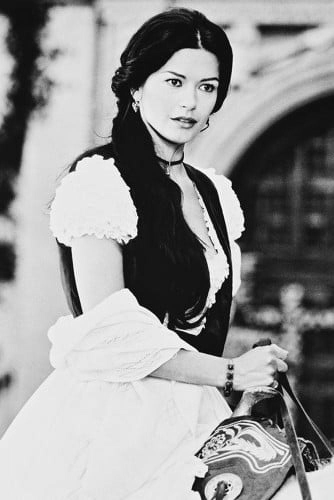 Catherine ZetaJones Zorro on Horseback 24x36 Poster