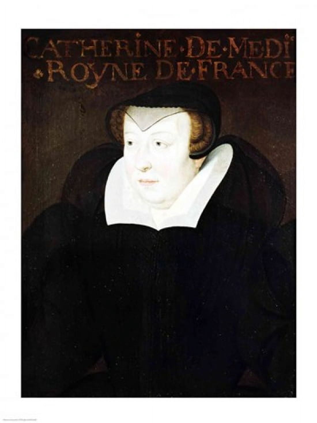 Catherine de Medici Canvas Art - Francois Clouet (18 x 24)
