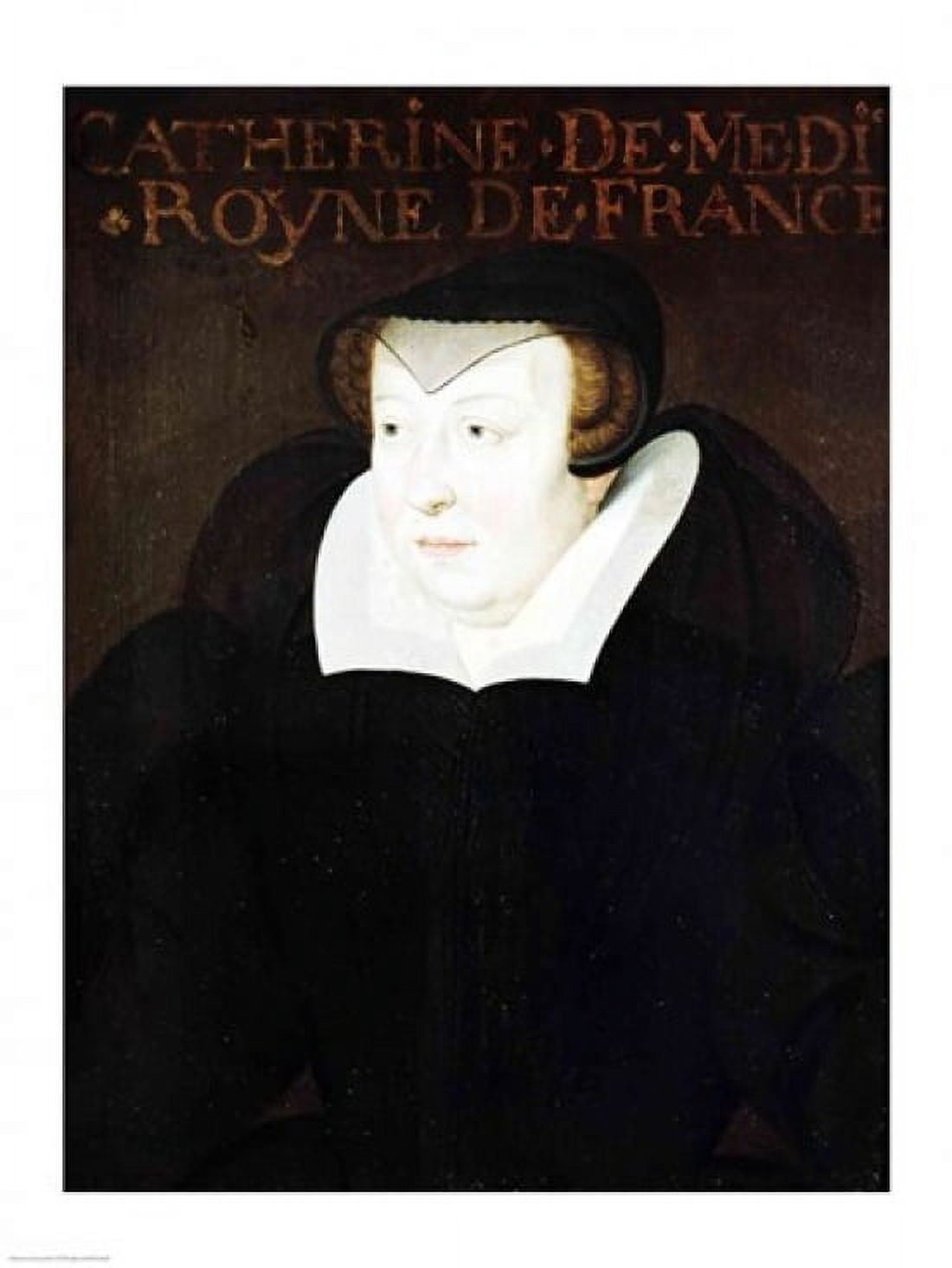 Catherine de Medici Canvas Art - Francois Clouet (24 x 36)
