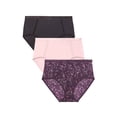 thumbnail image 1 of Catherines Plus Size Full Coverage Microfiber Panty 3-Pack, 1 of 5