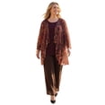 thumbnail image 1 of Catherines Women's Plus Size 2-Piece Cardigan & Tank Twinkle Set, 1 of 4