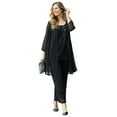 thumbnail image 1 of Catherines Women's Plus Size 3-Piece Sequin Tank Pant Suit, 1 of 4