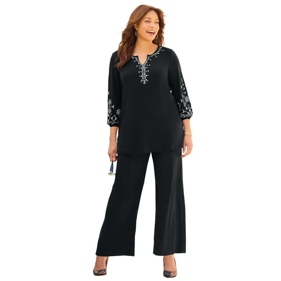 Catherines Women's Plus Size Anywear Kurta Top