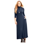 CATHERINES Women's Plus Size Anywear Maxi Dress