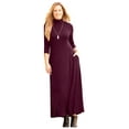 thumbnail image 1 of Catherines Women's Plus Size Anywear Maxi Dress, 1 of 4