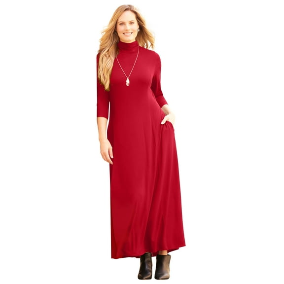 Catherines Women's Plus Size Anywear Maxi Dress