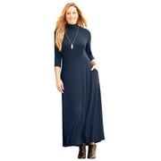 CATHERINES Women's Plus Size Anywear Maxi Dress
