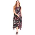 thumbnail image 1 of Catherines Women's Plus Size Anywear Reversible Crisscross V-Neck Maxi Dress, 1 of 6