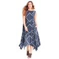thumbnail image 1 of Catherines Women's Plus Size Anywear Reversible Crisscross V-Neck Maxi Dress, 1 of 6