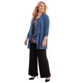 thumbnail image 1 of Catherines Women's Plus Size Anywear Textured Cascade Jacket, 1 of 3