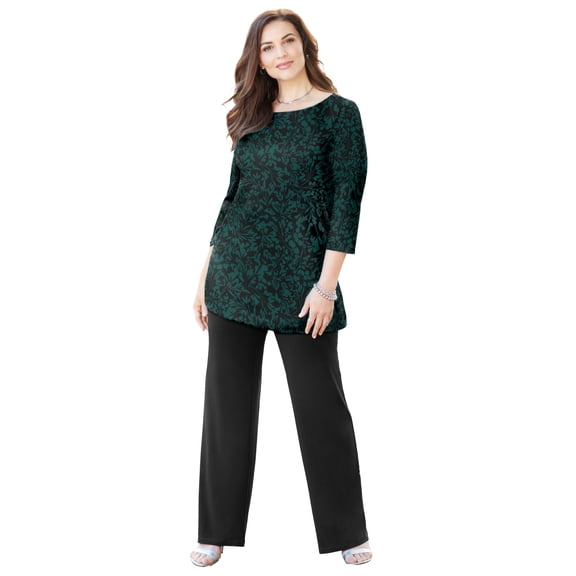 Catherines Women's Plus Size Anywear Tunic