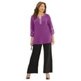 thumbnail image 1 of Catherines Women's Plus Size Anywear Wide Leg Pant, 1 of 5