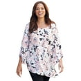 thumbnail image 1 of Catherines Women's Plus Size Art-To-Wear Blouse, 1 of 3