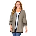 thumbnail image 1 of Catherines Women's Plus Size Bell Sleeve Open-Front Cardigan, 1 of 1