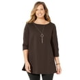 thumbnail image 1 of Catherines Women's Plus Size Ponte Tunic, 1 of 4