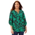 thumbnail image 1 of Catherines Women's Plus Size Breezeway Georgette Blouse, 1 of 5