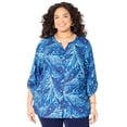 thumbnail image 1 of Catherines Women's Plus Size Breezeway Georgette Blouse, 1 of 6