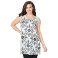 thumbnail image 1 of Catherines Women's Plus Size Breezeway Georgette High-Low Tunic Tank, 1 of 6